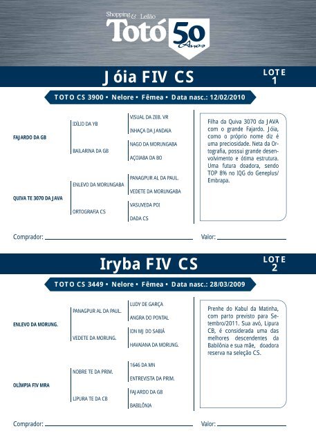 Lote CS - Canal Rural