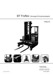 BT Freflex Vierwege-Schubmaststapler FRE270