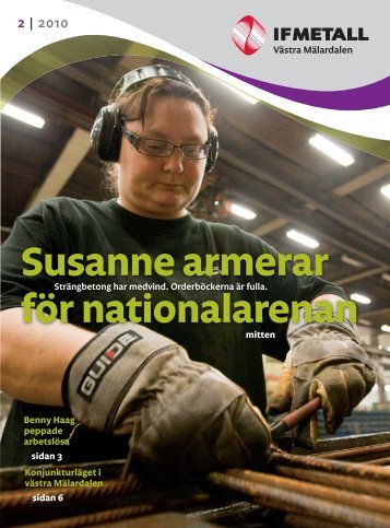 Susanne armerar fÃ¶r nationalarenan - IF Metall