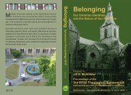 Belonging - the International Council of Unitarians and Universalists