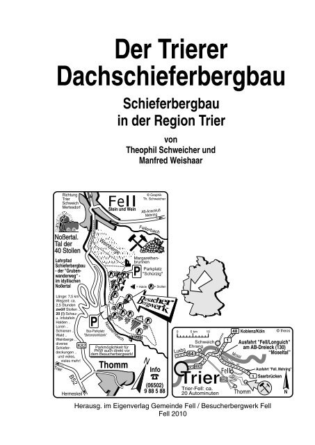 Der Trierer Dachschieferbergbau - Fell - Besucherbergwerk ...