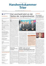 DHB-Ausgabe 3 vom 3. Februar 2011 - Handwerkskammer Trier