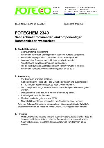 FOTECHEM 2340