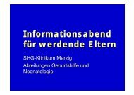 Informationsabend fÃ¼r werdende Eltern - Klinikum Merzig