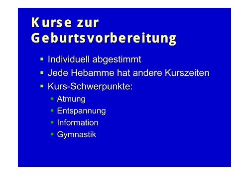 Informationsabend fÃ¼r werdende Eltern - Klinikum Merzig