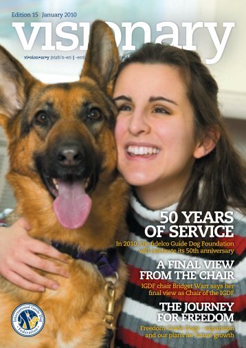 January 2010 Visionary - International Guide Dog Federation