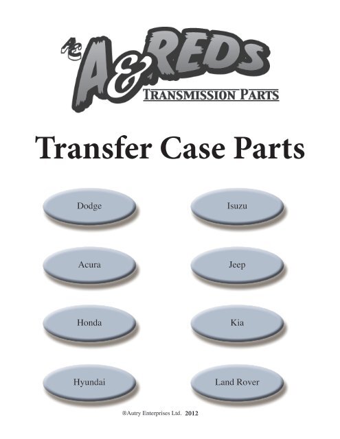 Transfer Case Parts - A & Reds