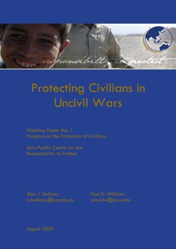 Protecting Civilians in Uncivil Wars - Polity