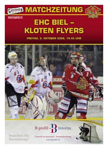 EHC BIEL – KLOTEN FLYERS