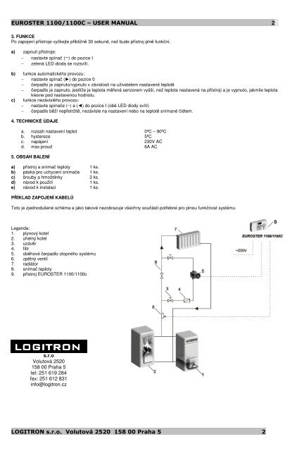 EUROSTER 1100/1100C - Logitron