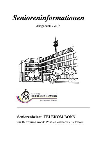 Seniorenbeirat TELEKOM BONN - Telekom-Senioren-Bonn