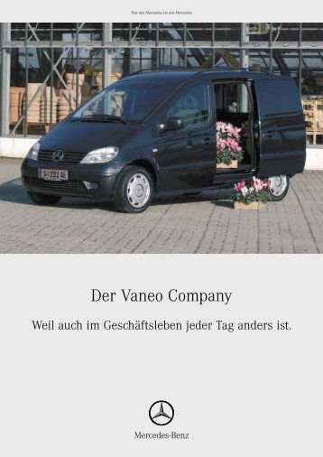 Der Vaneo Company - Mercedes Benz