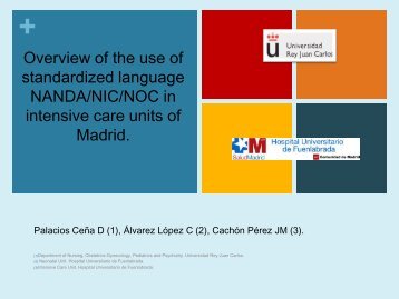 Overview of the use of standardized language NANDA/NIC/NOC in ...