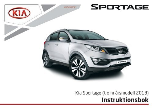 Sportage 2011-, pdf (6.9 mb), artikelnummer SL - Kia