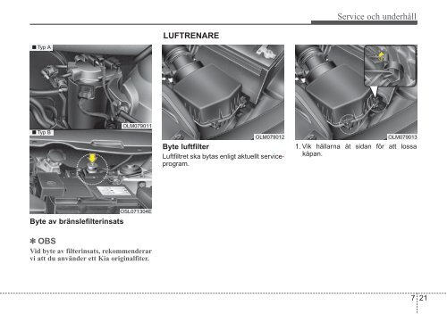 Sportage 2011-, pdf (6.9 mb), artikelnummer SL - Kia