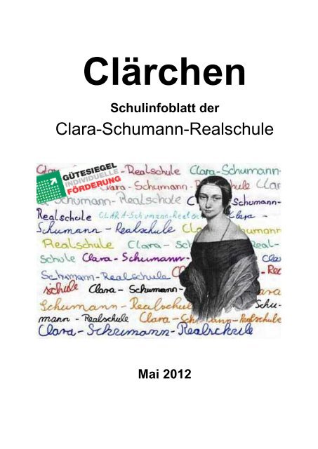 Mai 2012 - Clara-Schumann-Realschule
