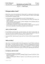 TP No 3 - Shell bash Pourquoi utiliser bash ? - L ibertÃ© est donnÃ©e Ã  ...