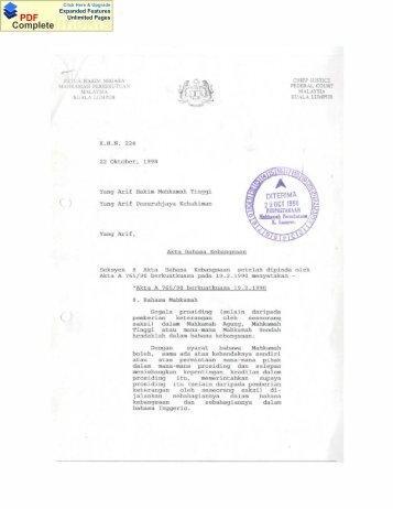 Akta Bahasa Kebangsaan 1998