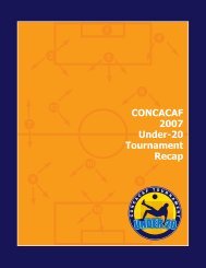 U-20 Championship 2007 - CONCACAF.com