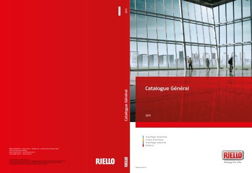 Catalogue GÃ©nÃ©ral - Riello