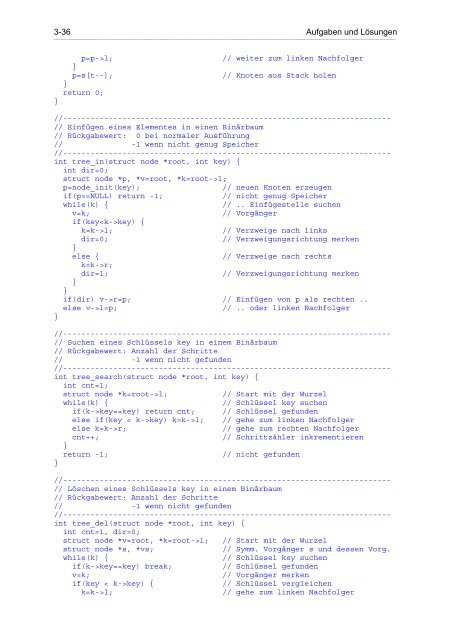 Grundkurs Informatik Aufgabensammlung mit Lösungen Teil 3