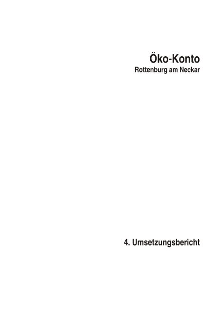 Öko-Konto - Stadt Rottenburg am Neckar