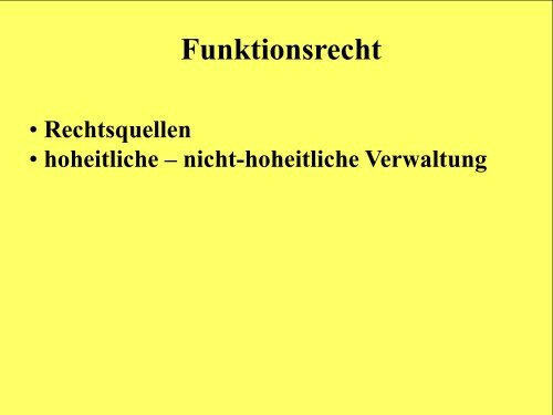 nicht-hoheitliche Verwaltung - Institut fÃ¼r Staats- und Verwaltungsrecht