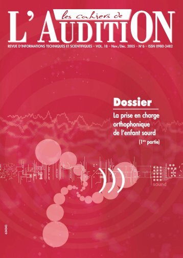 TÃ©lÃ©charger le PDF complet NÂ°6 AnnÃ©e 2005 - CollÃ¨ge National d ...