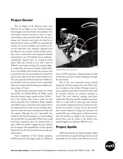 Suited for Spacewalking pdf - Virtual Astronaut