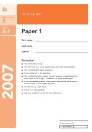 Tier 5-7 - Test Papers