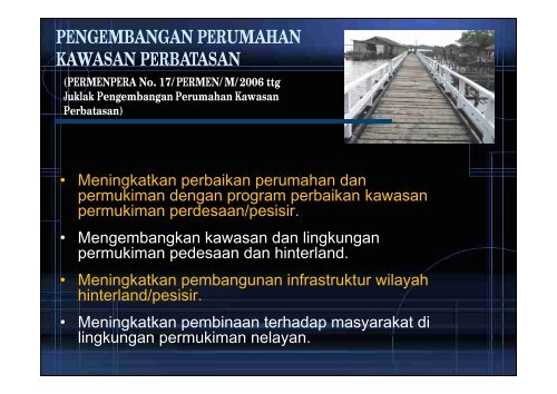 pengembangan kawasan perumahan dan permukiman kota batam