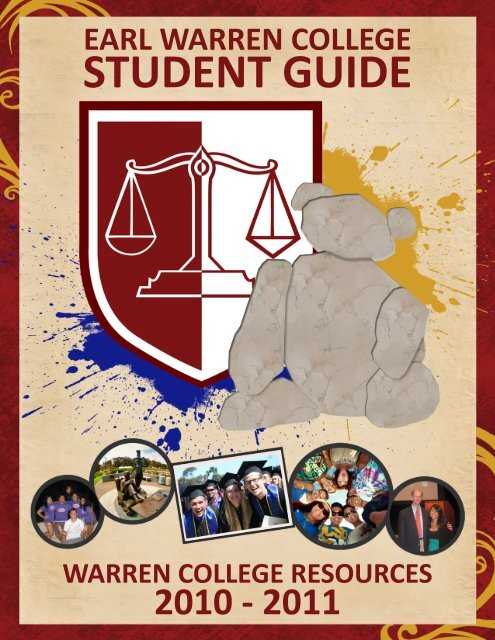 STUDENT GUIDE Earl Warren College UC San Diego