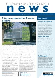 Issue 4: 13 March 2009 - The University of Auckland