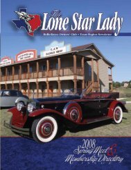 Lone Star Lady April June 2008 - Rroctexas.com