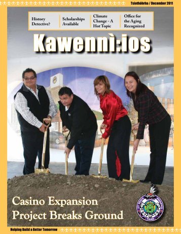 Casino Expansion Project Breaks Ground - Saint Regis Mohawk Tribe