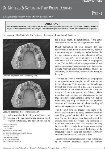 Volume 2 - Issue 4 (Aug-Oct) Download Pdf - IJMD