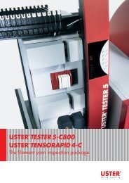 UTESTER 5-C800 uTENSORAPID 4-C - Uster Technologies