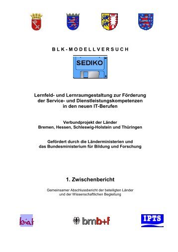 1. Zwischenbericht - beruflicheschulen-modellversuche.de