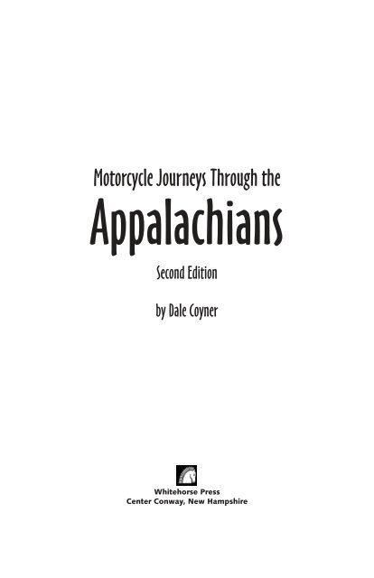 Appalachians - Whitehorse Gear