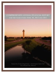 Annual Report 2012 - Kansas City International Airport