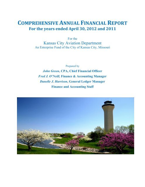 Annual Report 2012 - Kansas City International Airport