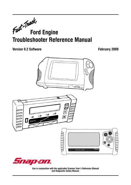 Ford Engine Troubleshooter Reference Manual - Snap-on Australia