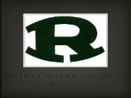 Closing Meeting - Ridley School District