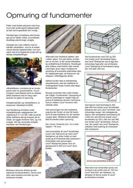 Brochure: Leca® fundamenter - Weber