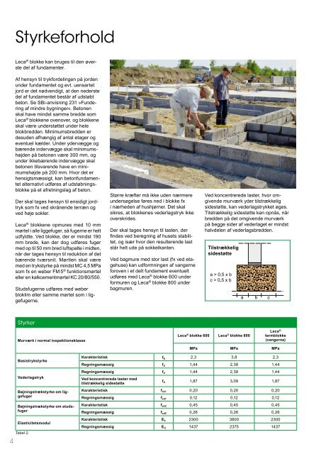 Brochure: Leca® fundamenter - Weber