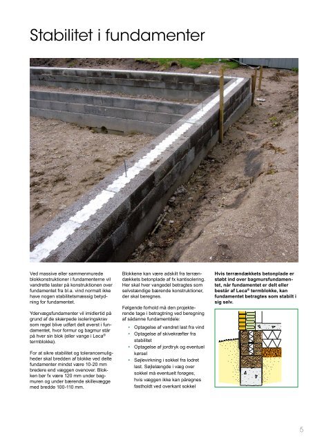 Brochure: Leca® fundamenter - Weber