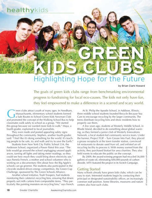 green living blue planet - Natural Awakenings Magazine Charlotte