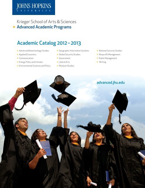 AAP Course Catalog 2012/2013 - Advanced Academic Programs