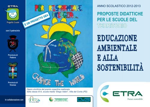 EDUCAZIONE AMBIENTALE E ALLA SOSTENIBILITÃ - Etra Spa