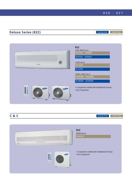 2004 I SAMSUNG AIR CONDITIONER CATALOG